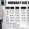 Ninedaily Women's 3/4 Sleeve Plaid Shirts Zip Floral Casual Tunic Blouse Tops - Image 5