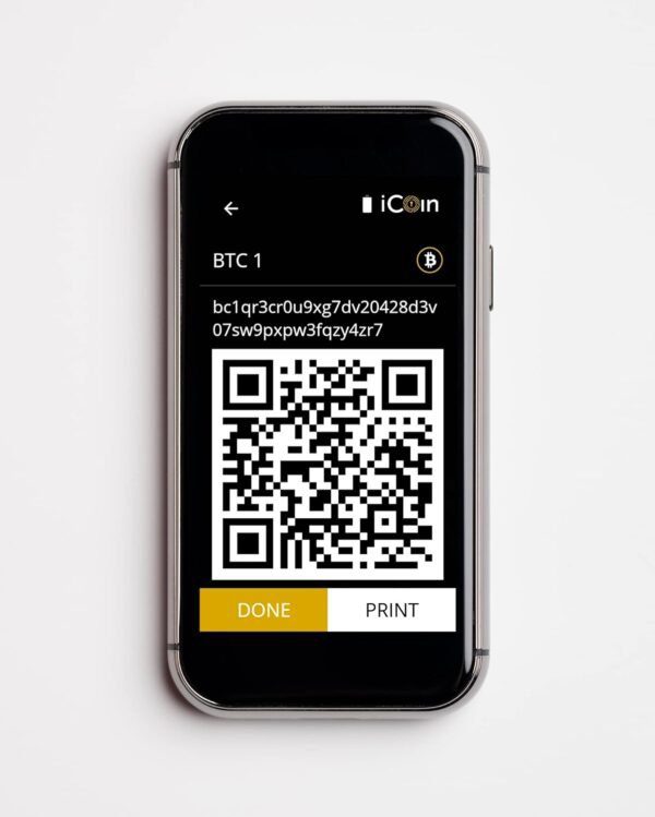 Wallet & Printer - Cold Storage Digital Crypto Hardware with 3in Color LCD Touchscreen, Secure Messaging and Digital Wallet for NFT, Crypto Currency and Tokens, All-in-one with Secure Printer - Image 6