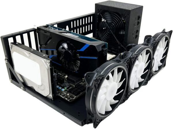 Mining Frame Open Chassis Frame Thickened Motherboard Bracket Fixing Frame Mining Rig Case Frame Computer Cases Miner Rig Case - Image 8