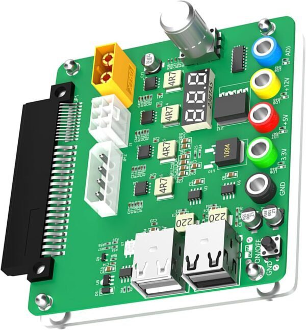 Power Supply Breakout Board Graphics Card 64pin to 12 6pin Adapter Board PSU Board for Mining Bitcoin Miner - Image 5
