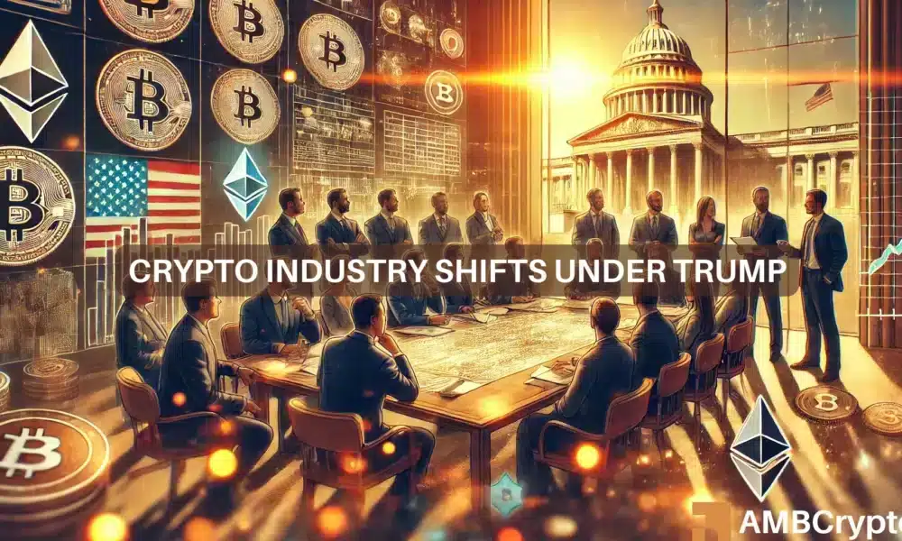 Crypto industry shifts under Trump