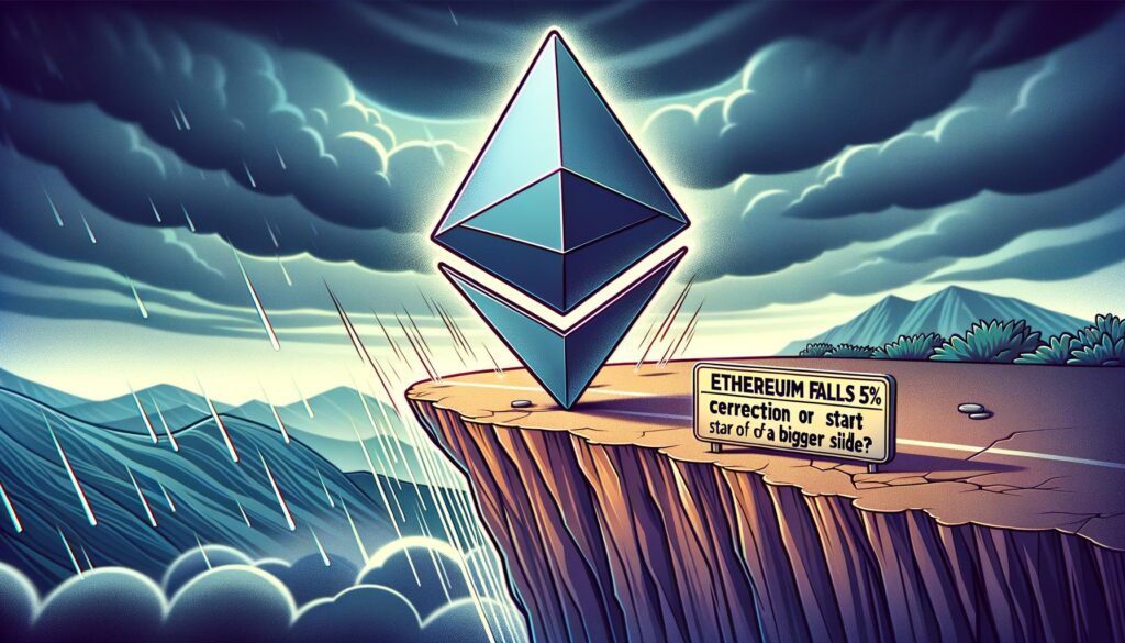 Ethereum Falls Slide