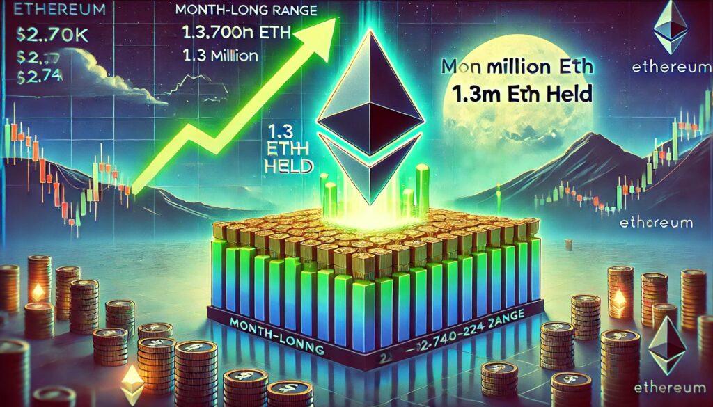 DALL·E 2025 06 11 05.17.35 A wide digital illustration showing Ethereum breaking above a month long