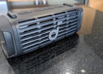 This waterproof speaker floats with you in the pool, but that isn’t its best feature