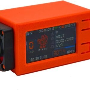 NM Miner V2pro 78KH/s Upgrade to 307k Mini Lottery BTC Miner Solo Miner Win 6.25 BTC with Fan BTC Table Gadget