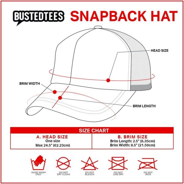 BustedTees HODL Bitcoin Back Mesh Hat Casual Wear Baseball Cap Men Breathable Mesh Back Adjustable Snapback Strap - Image 6
