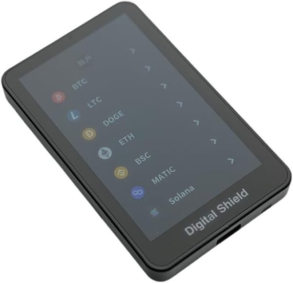 Digital Shield Cold Wallet Crypto,CC EAL6+ Secure Element & Passphrase Crypto Hardware Wallet,Protect Your Digital Assets & Bitcoin - Image 2
