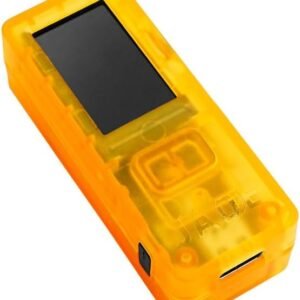 Jade – Bitcoin Hardware Wallet – Camera – Bluetooth – USB-C – 240 mAh Battery – Secure Your Bitcoin Offline (Transparent Orange)