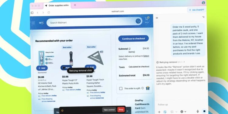 I let OpenAI’s new ChatGPT Atlas browser do my Walmart shopping for me – here’s how it went I let OpenAI’s new ChatGPT Atlas browser do my Walmart shopping for me – here’s how it went
