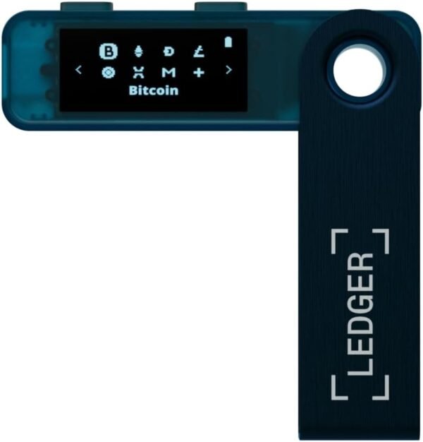 Ledger Nano S Plus (Sapphire Blue): The Perfect Entry-Level Hardware Wallet to securely Manage All Your Crypto and NFTs. (for Android or Desktop only) - Image 8