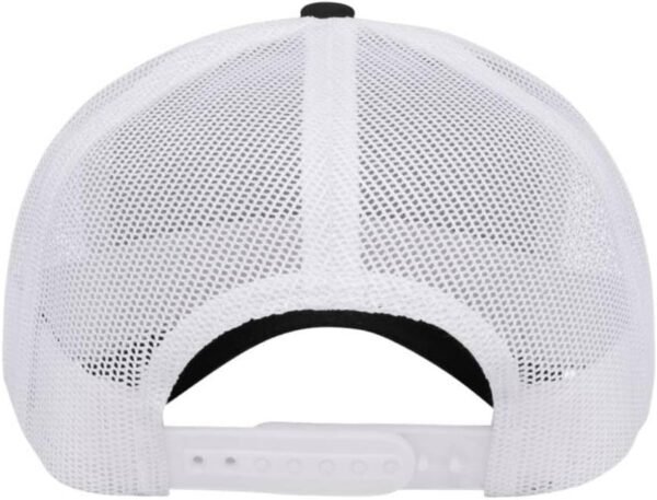 XRP Logo Embroidered Trucker Hat | Crypto Coin Symbol Mesh & Snap Back Adjustable Cap - Image 2