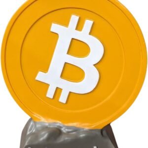 Bitcoin Cryptocurrency Collectible Statue Figurine