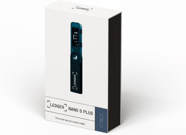 Ledger Nano S Plus (Sapphire Blue): The Perfect Entry-Level Hardware Wallet to securely Manage All Your Crypto and NFTs. (for Android or Desktop only) - Image 7