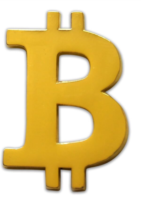 Novel Merk Bitcoin, U.S. Dollar, & Other – Currency Lapel Pin, Hat Pin & Tie Tack Set - with Clutch Back - Image 2