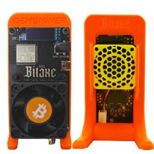 Bitaxe Gamma 601 Pro Dual-Fan Edition | 1.3TH/s (OC 1.5TH/s) Bitcoin Solo Miner | Twin Turbo Cooling | BM1370 ASIC Chip | 18W/TH Efficiency | 2.4G WiFi & Web Management