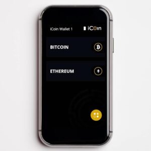 Hardware Wallet – The Most Trusted Digital Crypto Hardware Wallet with a 3in Color LCD Touchscreen, Digital Wallet for NFT, Crypto Currency and Tokens; All-in-one