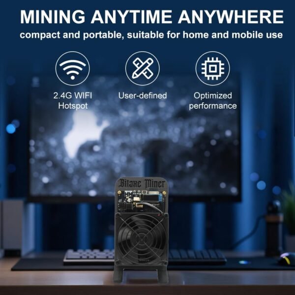 Bitaxe Supra Hex 702 Bitcoin Miner 4.2Th/s 2.4g WiFi 90W BM1368 Asic Chip Powerful Open-Source Solo Miner BTC BCH Miner BTC Minning Machine Upgrade Gamma 601 - Image 2