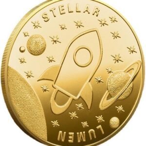Stellar Lumen Coin BTC Cryptocurrency Coin Collection Souvenir Gift