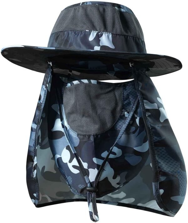 Fishing Hat,Sun Cap with UPF 50+ Sun Protection and Neck Flap,for Man and Women
