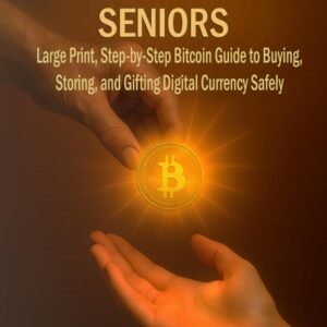Crypto Made Simple For Seniors: Large Print, Step-by-Step Bitcoin Guide to Buying, Storing, and Gifting Digital Currency Safely—Perfect for Retirees, Beginners, and Non-Tech Users