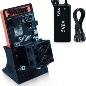 Bitcoins Miner Bitaxe Gamma 601 Asic Crypto Miner Open Source 1.2TH/S 18W Solo Miner Quite Home with Power Supply & Stand Included.Plug and Play BTC Miner