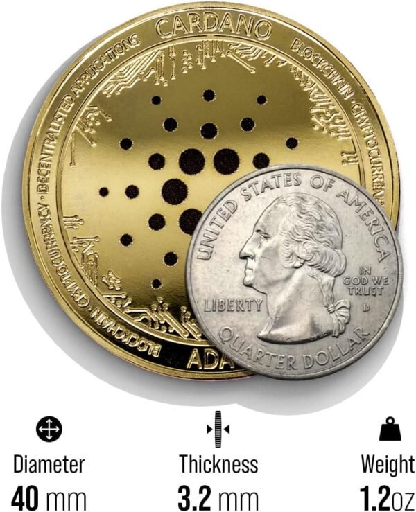 | Blacked Bitcoin (BTC) Physical Crypto Coin | Commemorative Cryptocurrency You Can HODL - Image 3