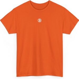 GENERIC Unisex-Adult Purple Short Sleeve Crew Collar Solid T-Shirt, Bitcoin T-Shirt