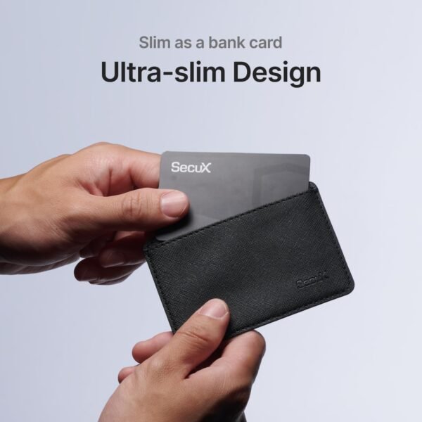 SecuX Shield Bio Crypto Hardware Wallet - Secure Biometric Authentication, Cold Storage Card for NFT, Bitcoin, Ethereum, Cardano, ERC20, BEP20, and More - Image 6