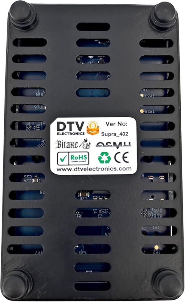Bitaxe Supra Open Source Bitcoin ASIC Miner – BTC Miner with 700 GH/s Hash Rate, Low Power Consumption – Quiet Solo Bitcoin Miner for Home Use with Multi-Region Power Supply by DTV ₿ ELECTRONICS - Image 9