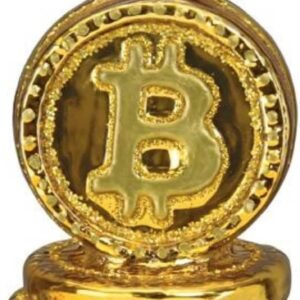 Old World Christmas Bitcoin Glass Blown Christmas Tree Ornament