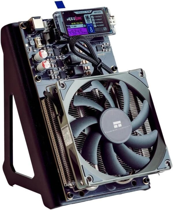 AltairTech.io NerdQAxe++ Bitcoin ASIC Miner, 4.8TH/s, 72W, WiFi, Silent Home Mining - Image 3