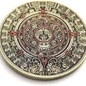 Mexico Mayan Calendar Aztec Art Prophecy Culture Challenge Coin