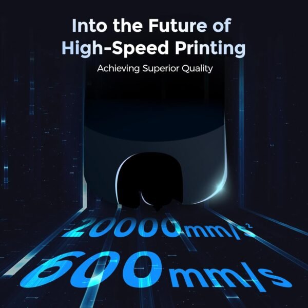 FLASHFORGE Adventurer 5M 3D Printer with Fully Auto Leveling, Max 600mm/s High Speed Printing, 280°C Direct Extruder with 3S Detachable Nozzle, CoreXY All Metal Structure, Print Size 220x220x220mm - Image 3