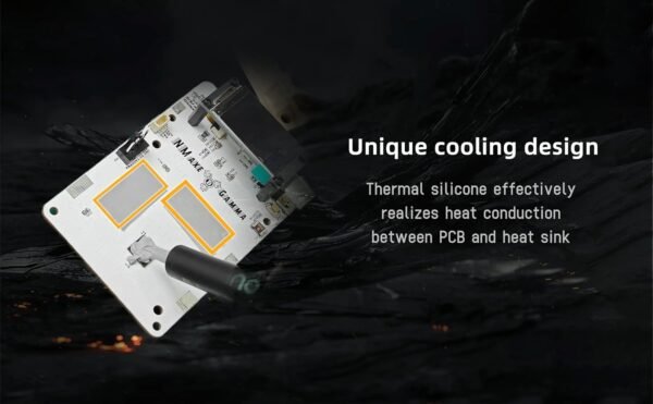 NerdMiner NMAxe Gamma Bitaxe 601 BTC Miner Chip Opensource Solo Bitcoin BM1370 ASIC Solo Lottery Miner 1.2TH/s with 1.14-inch Display Wi-Fi BLE Support USB-PD (Normal Fan US Plug) - Image 8