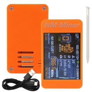 NM Miner Bitcoins Miner Lucky Miner Upgrade 980KH/S 2.8 inch Color Display DIY Solo Miner Crypto Miner Home Use BTC