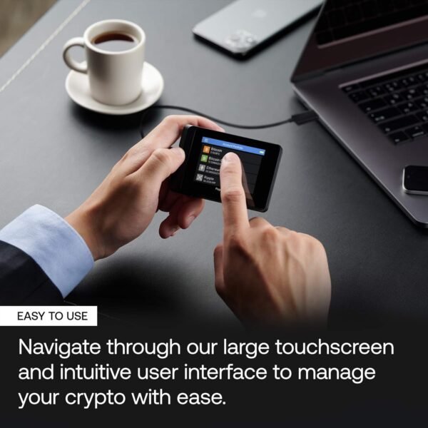 SecuX W10 Crypto-Asset Hardware Wallet - The Ideal Solution for Safely Storing Your Bitcoin, Ethereum, Ripple, Litecoin, Bitcoin Cash and More - Image 6