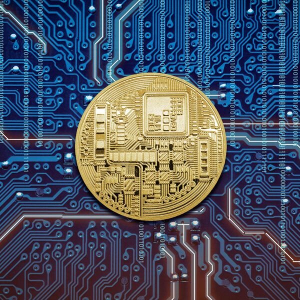 12Pcs Bitcoin Coin - Gold Physical Bitcoin Commemorative Tokens with Protective Case, Blockchain Cryptocurrency Collectibles for Home and Office Decoration(Gold) - Image 6