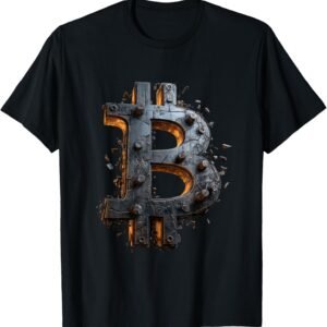 Bitcoin Design Vintage BTC Crypto und Bitcoin T-Shirt