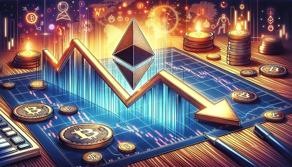 Ethereum Turns Lower — Market Sentiment Softens As K Level Gives Way