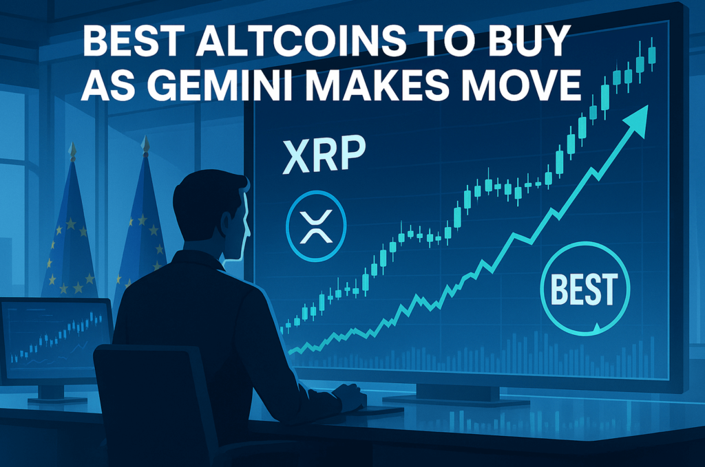Gemini Launched XRP Perps in EU, Top Altcoins like $BEST Are a Smart Buy Now