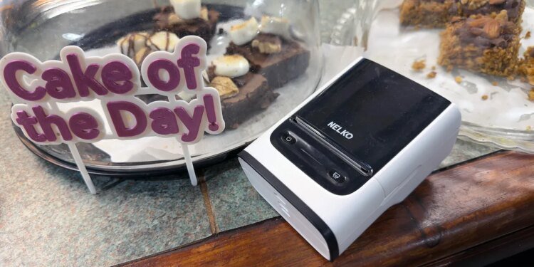 I invested in a portable label printer, and it’s already paying off for my office