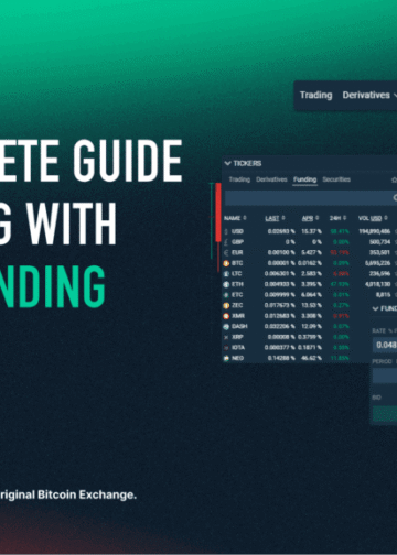 Home 5 How to Earn with Margin Lending on Bitfinex