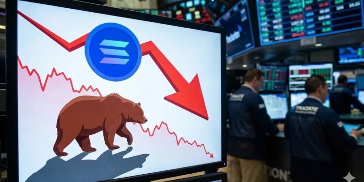 Solana (SOL) Slips Further As Bears Target Deeper Support Zones