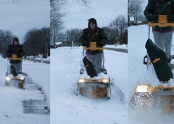 I tested DeWalt’s electric snow blower over the weekend – now my gas model feel outdated