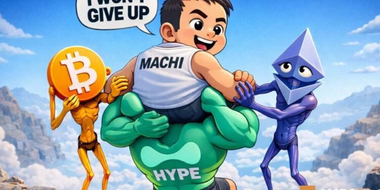 Machi Big Brother vs. the market: Why is he still betting big on Bitcoin and Ethereum?