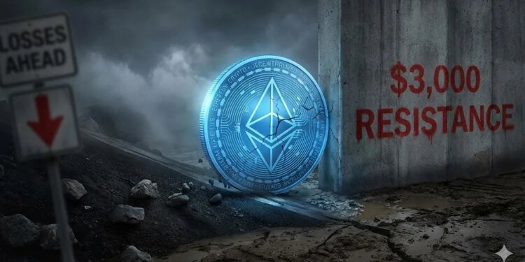 Ethereum Price Rejected Again — Is Another Leg Lower Brewing?