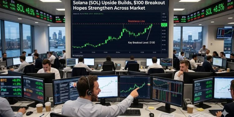 Solana (SOL) Upside Builds, 0 Breakout Hopes Strengthen Across Market