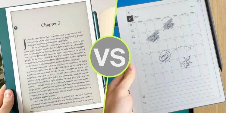 ReMarkable Paper Pure vs. Amazon Kindle Scribe: I’ve written on both E Ink tablets – this one wins
